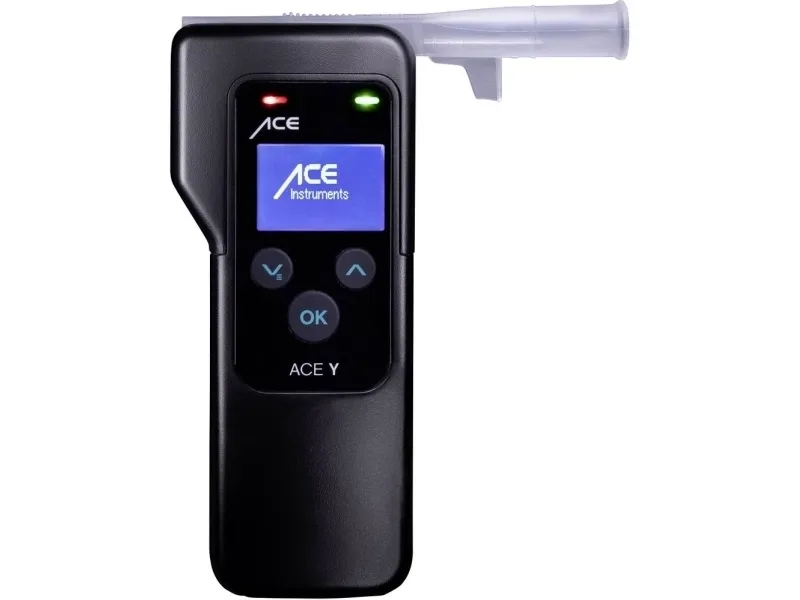 ACE Y Alkoholtester Sort 0 til 5 ‰ inkl. display