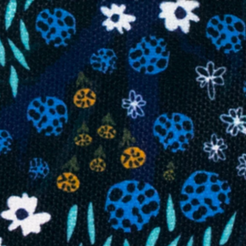 Pochette latérale Landhaus bleu