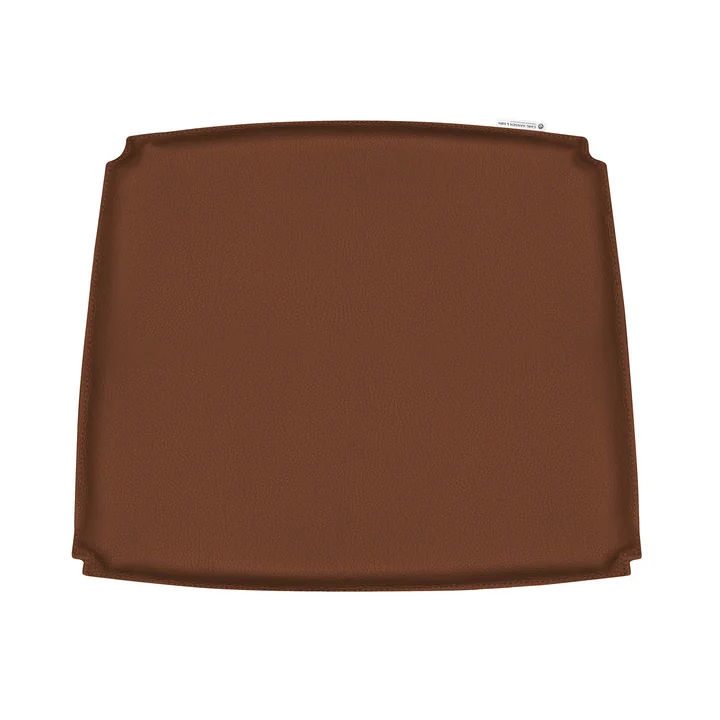 Carl Hansen - Sitzkissen für CH26 Armlehnenstuhl, Leder braun (Loke 7748)