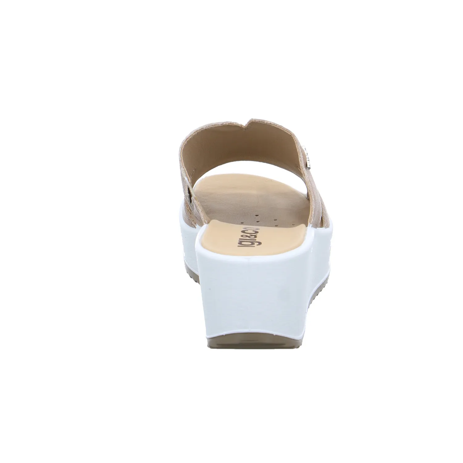 IGI & CO Pantolette Beige Leder