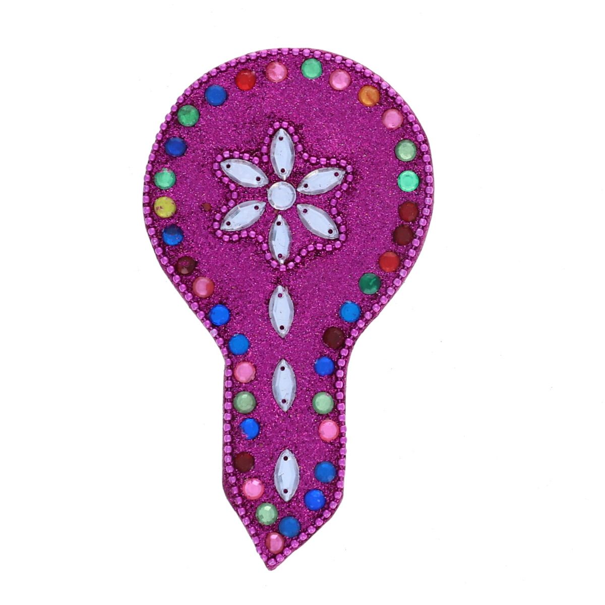 Miroir artisanal indien rose Pondie Chérie