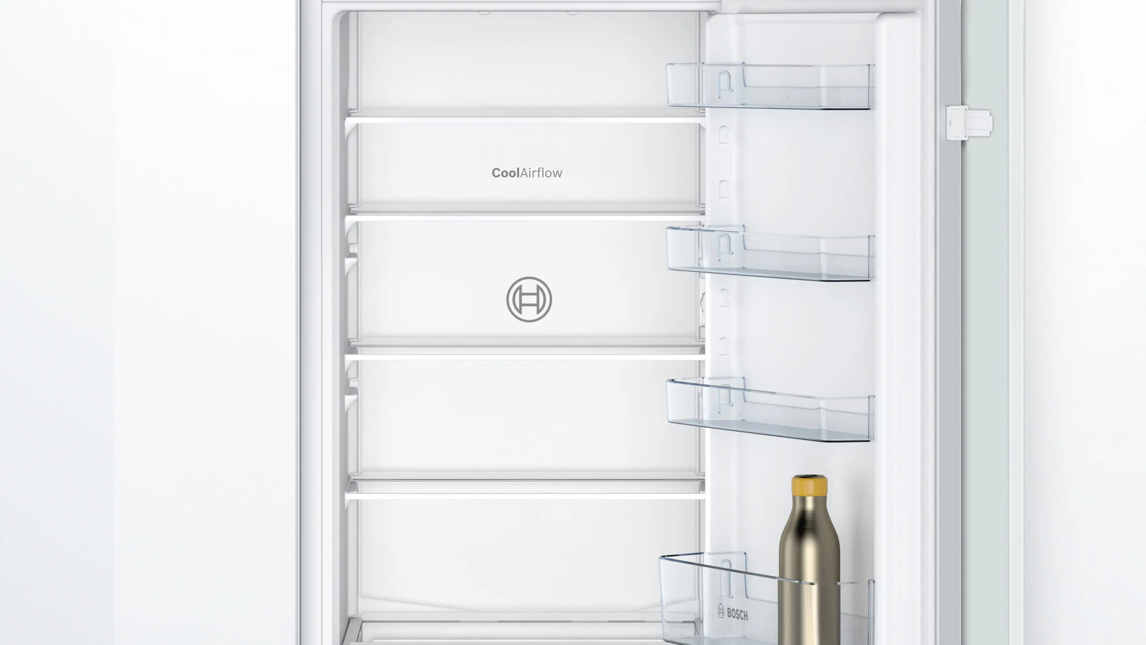 Serie 2 Inbouw koel-vriescombinatie 177.2 x 54.1 cm Sleepdeur