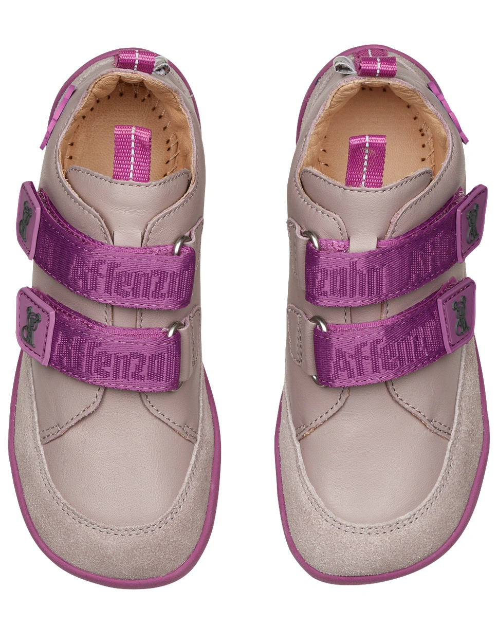 Leder-Sneaker BUDDY KOALA in grau