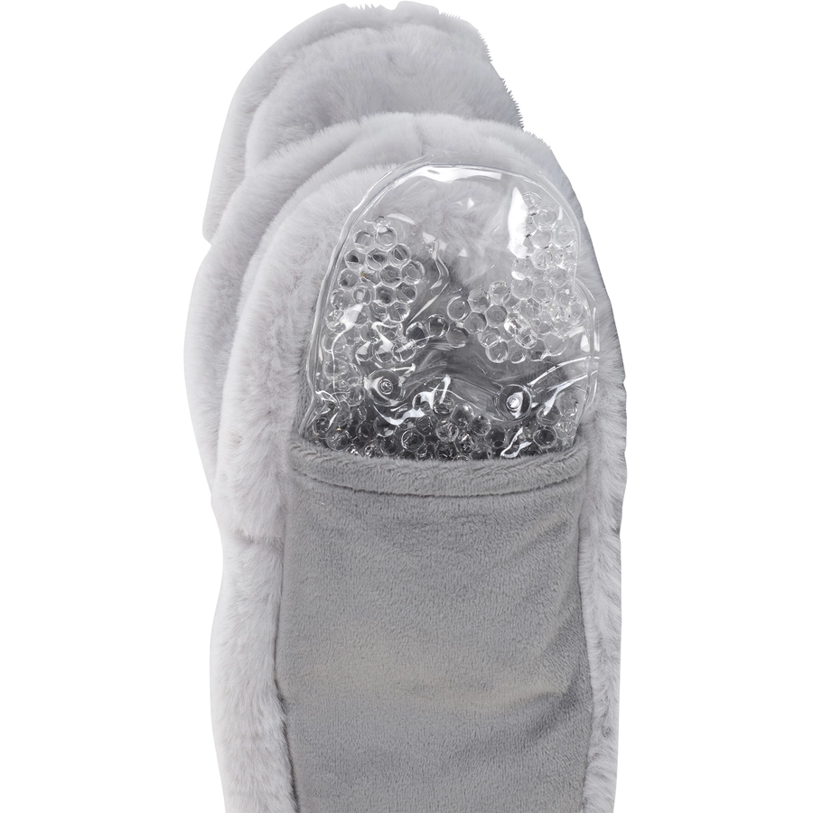 fashy® Hausschuhe mit Gel-Kügelchen, Homeboots rauch