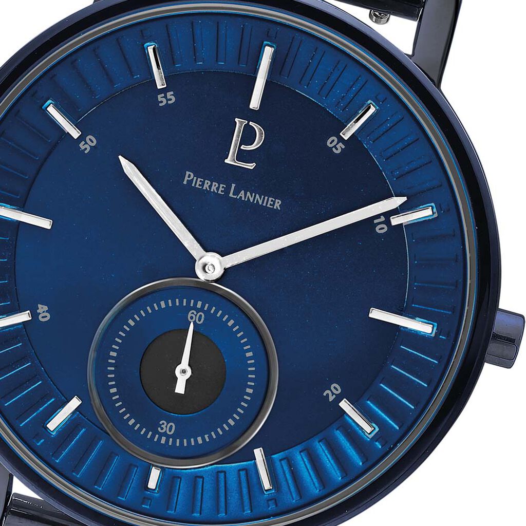 Montre Pierre Lannier Woofer Bleu