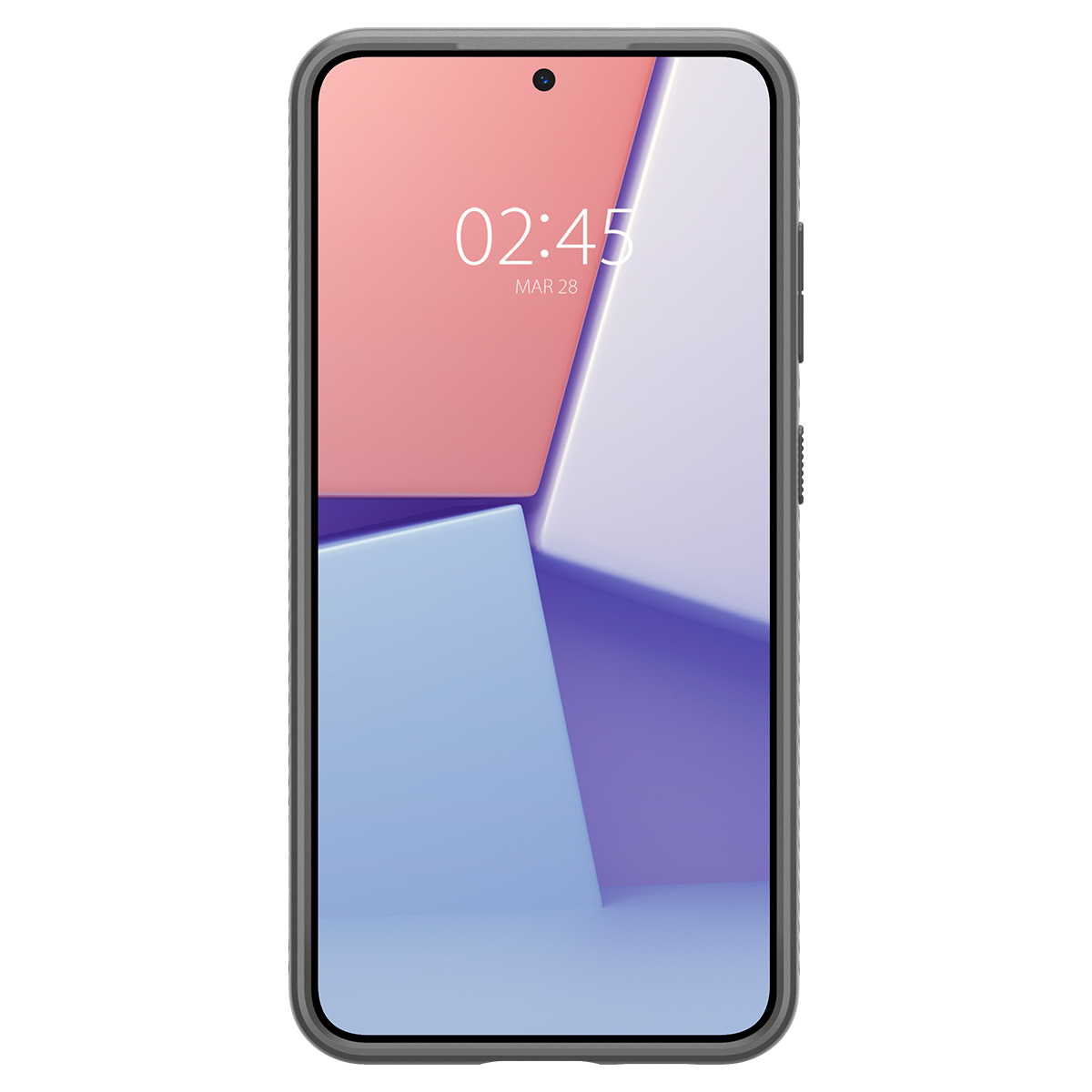 Samsung Galaxy S24 Liquid Air Case Gummi Hülle (ACS07450) - Granite Gray
