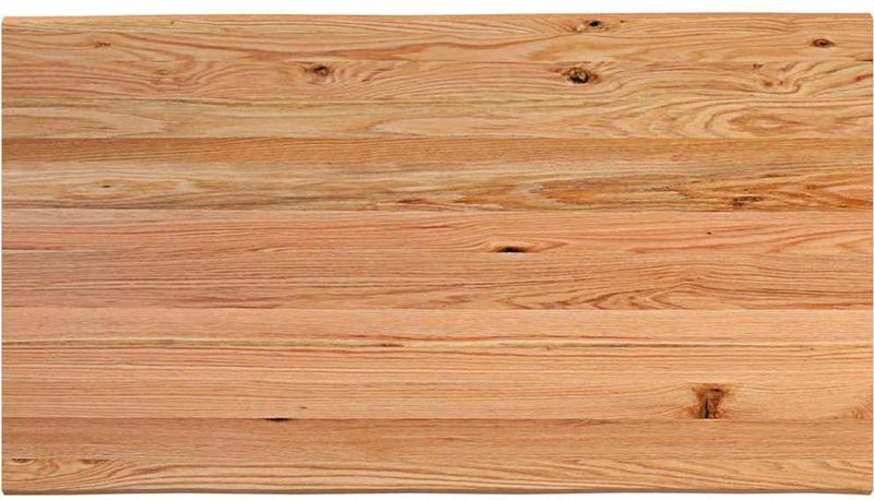 vidaXL - Eettafel - Lichtbruin - Massief Eikenhout - 180x100 cm