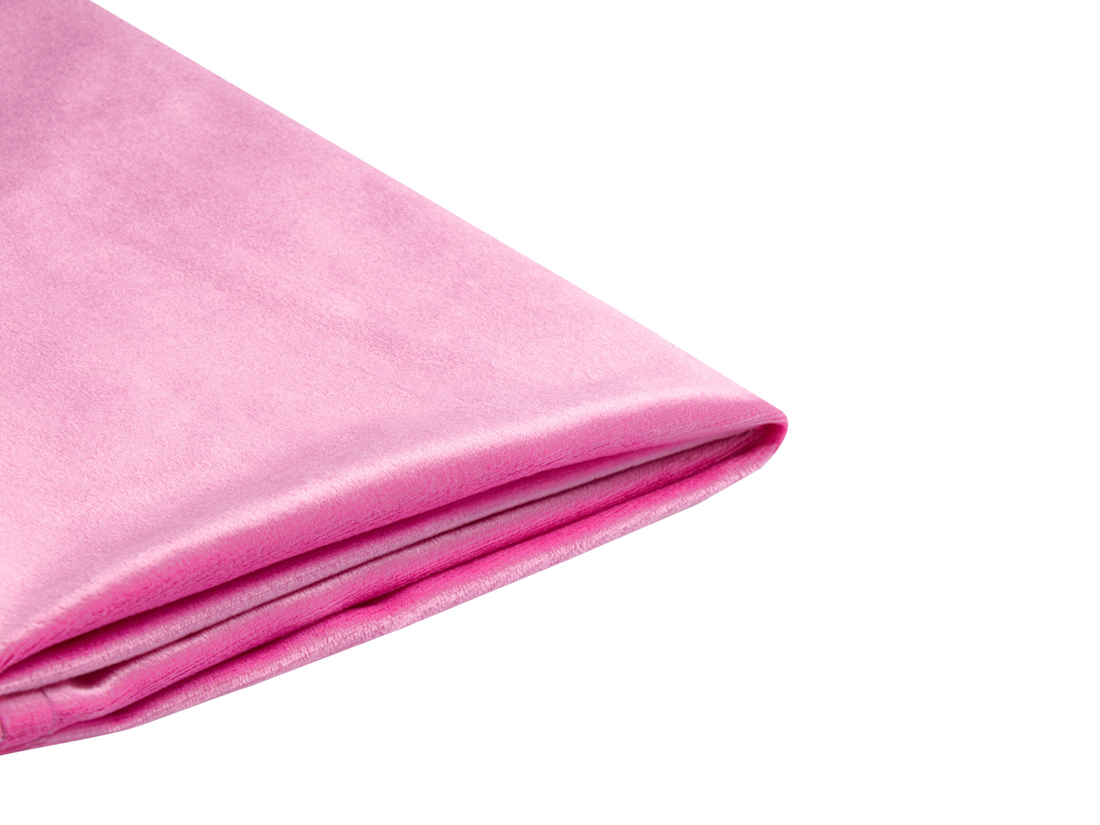 Bedframe hoes Fluweel FITOU 90 x 200 cm Fuchsia