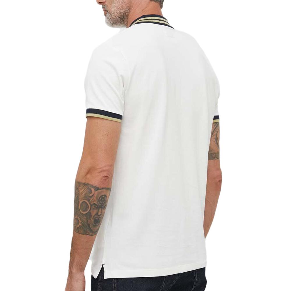 Pepe jeans Polo Blanc Homme Pepe jeans Larry