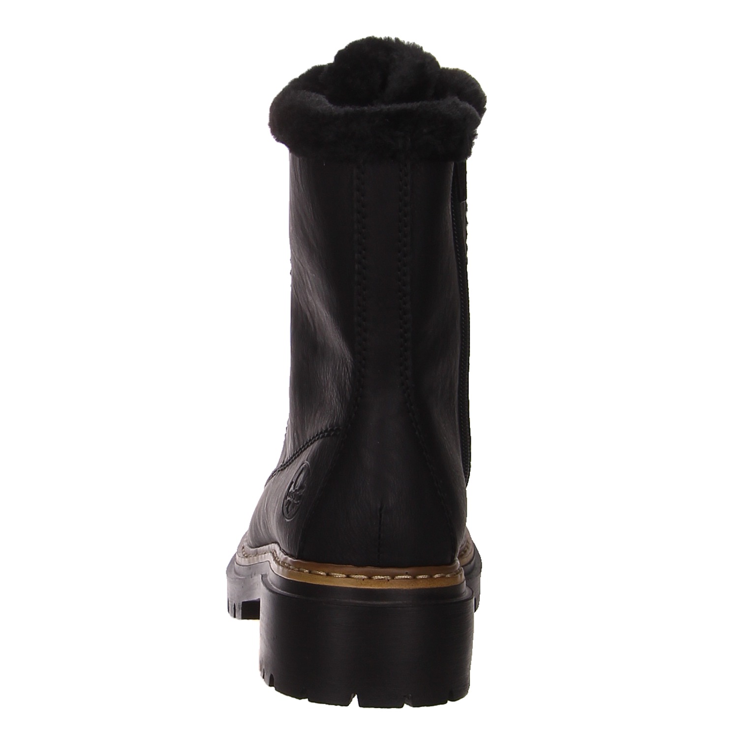 Rieker Schnürboots schwarz schwarz