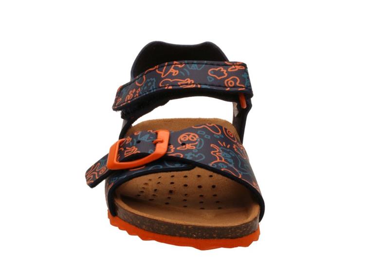 Geox J028LB-0006A navy/orange