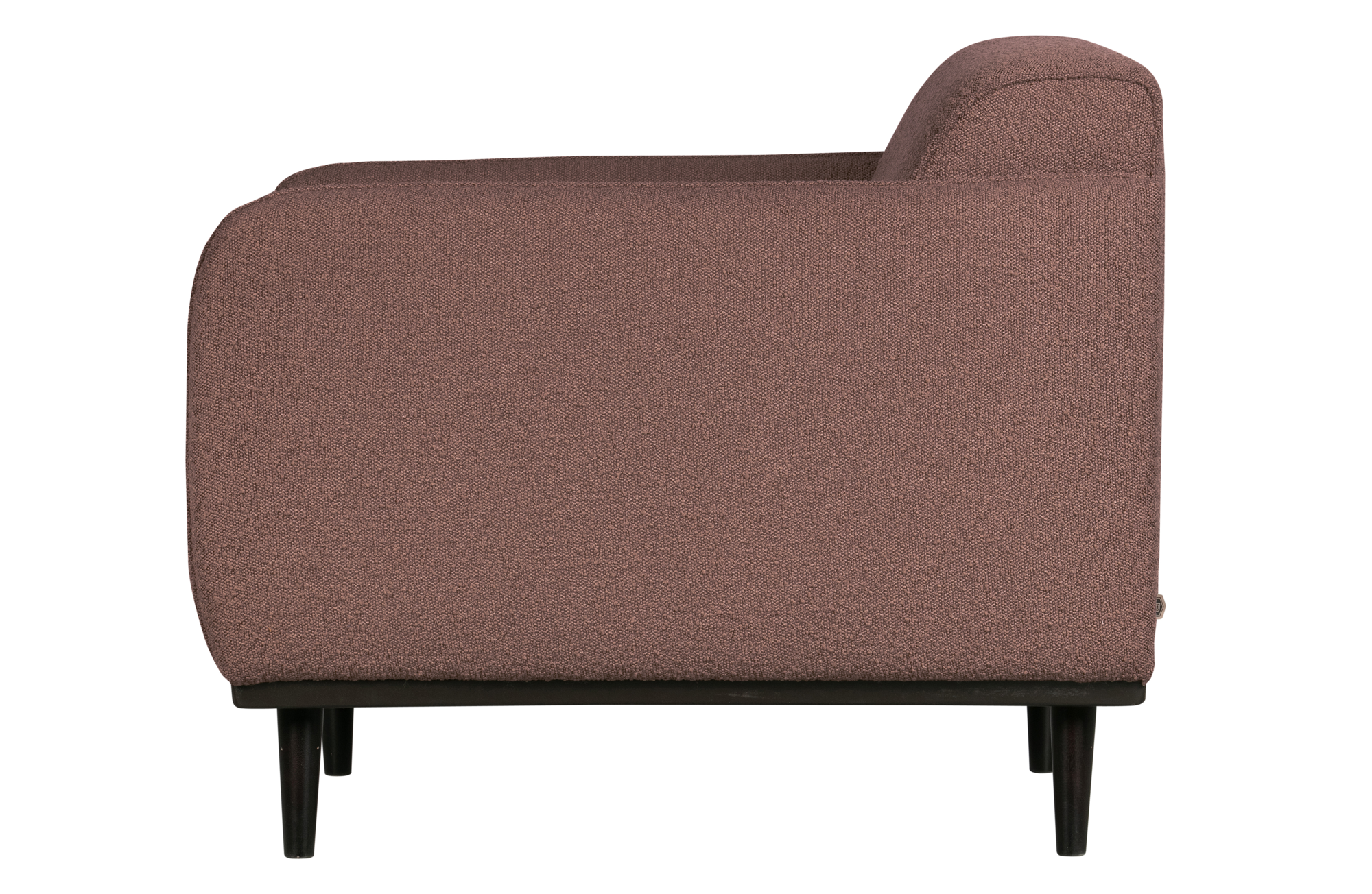 BePureHome fauteuil Statement met arm bouclé Fauteuil Statement met arm Bouclé - Coffee