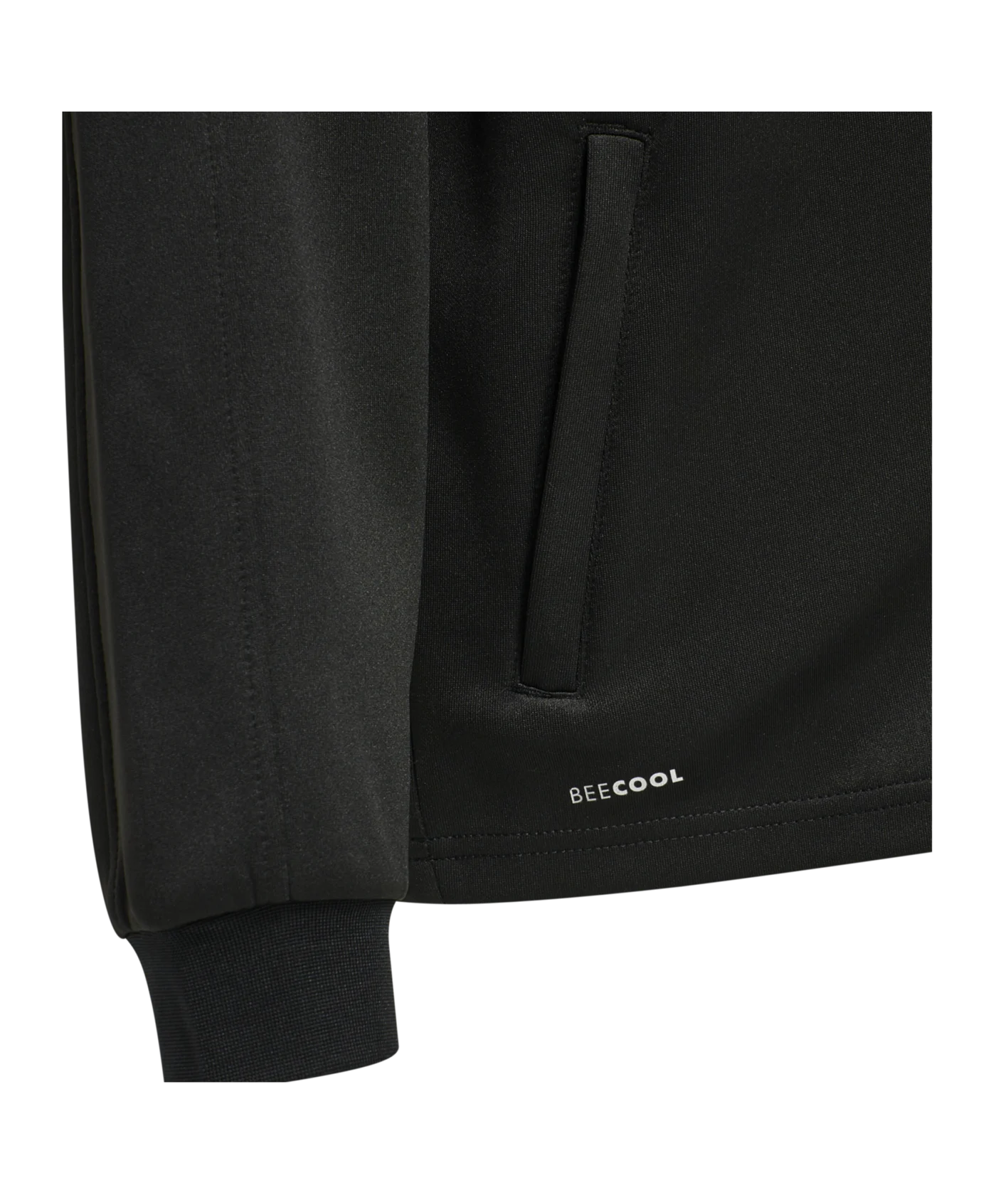 Hummel hmlCORE XK Kapuzenjacke Kids Schwarz F2001