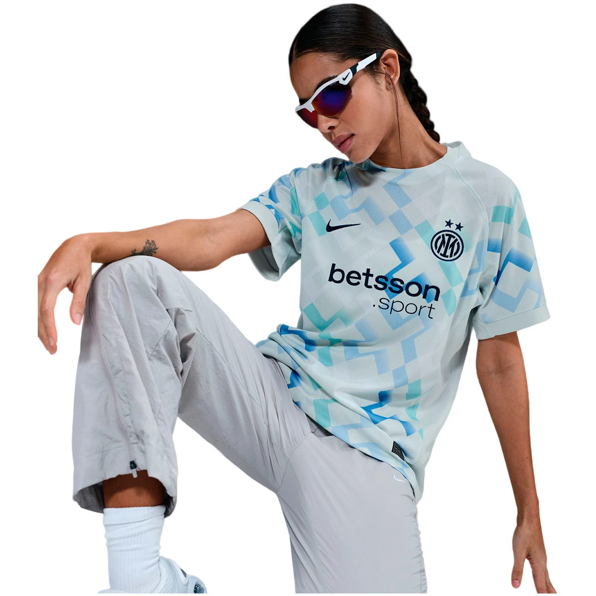 Camisola Nike Inter de Milão Segundo Equipamento 2025-2026 Mulher