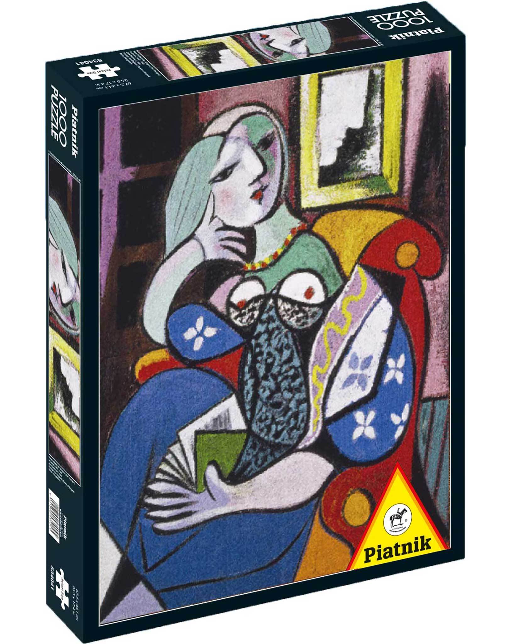 Frau mit Buch (Puzzle)
