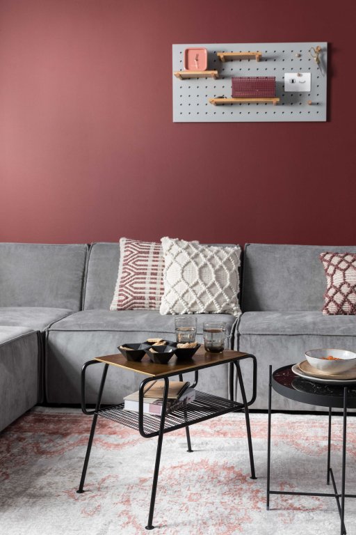 Zuiver Pegboard Bundy wanddecoratie  wit