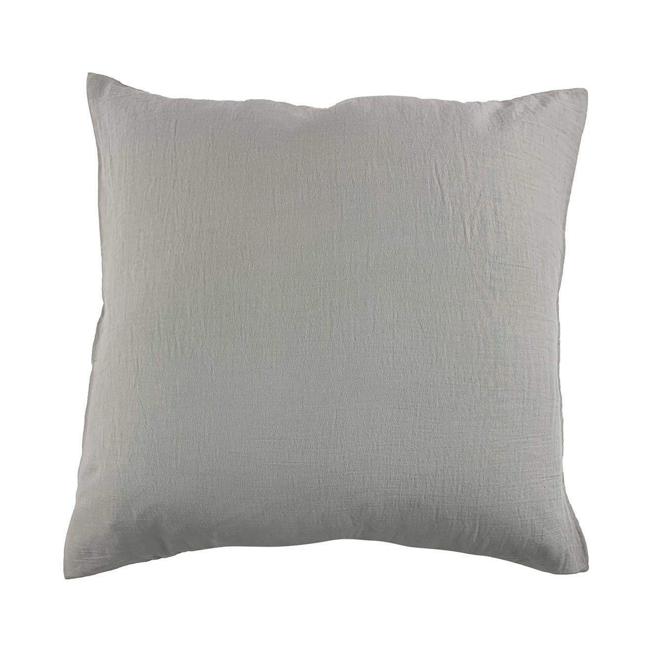 United by PDC Taie d'oreiller 100% Gaze de coton gris perle