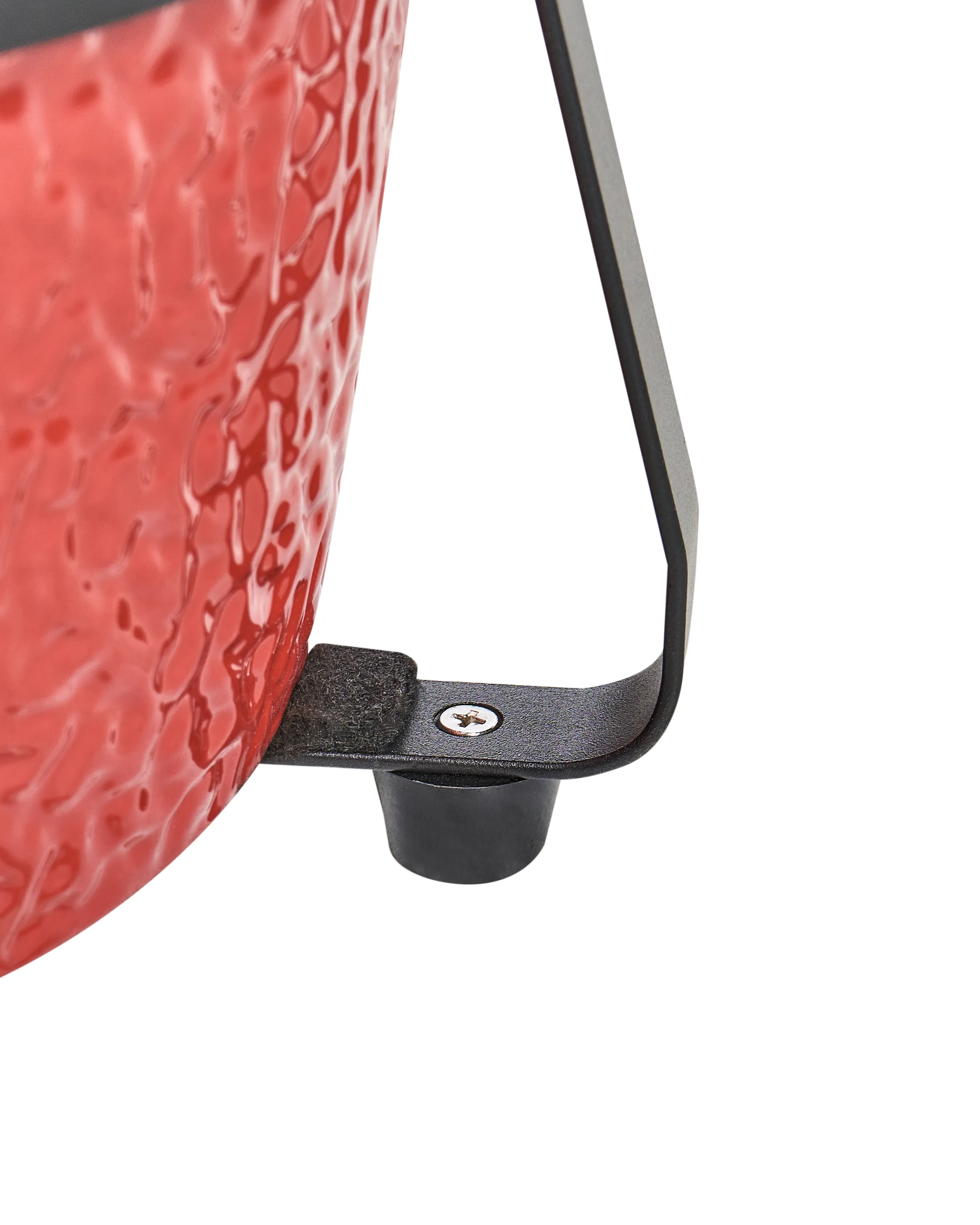 Mini houtskoolgrill KAMADO Keramiek Rood