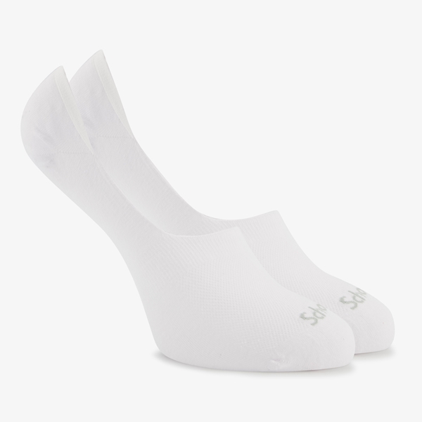 Scholl 1 paar dames sneakersokken wit