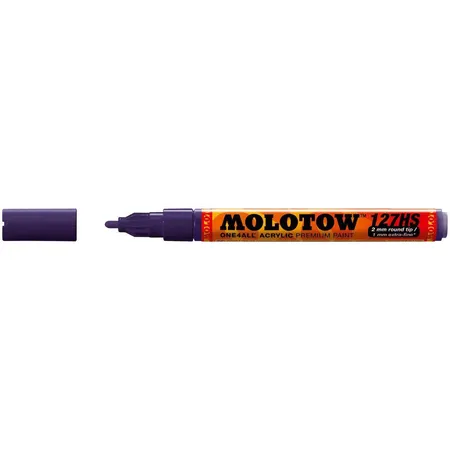 Molotow Permanentmarker ONE4ALL 127 HS, nachfüllbar, 2 mm, violett dunkel