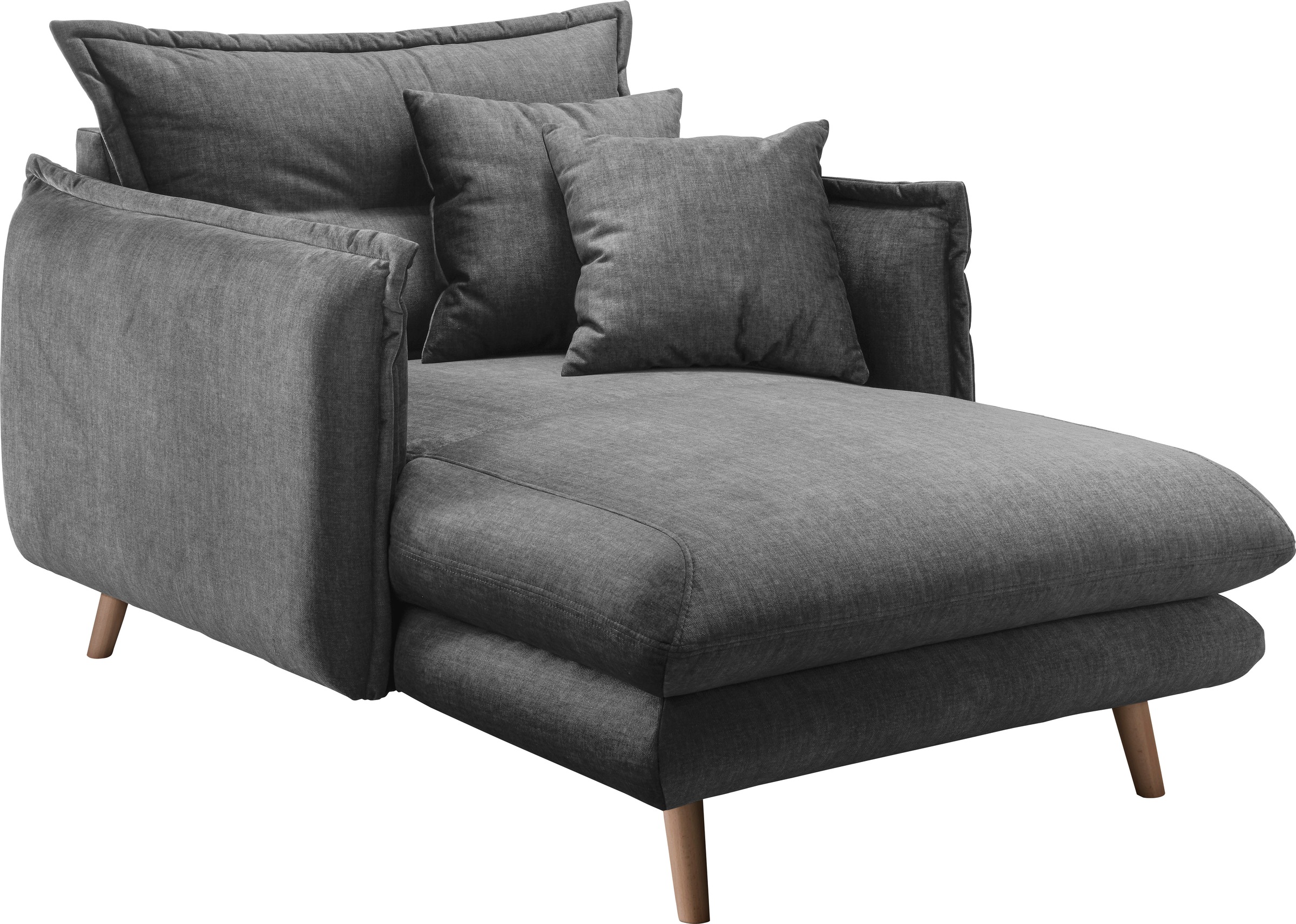 INOSIGN Loveseat »Lazio« moderner Sessel mit einer bequemen Polsterung, 2 Stk. Zierkissen
