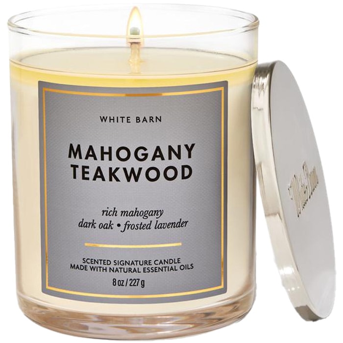 Bougie parfumée - Mahogany Teakwood - Acajou & chêne - 227 g