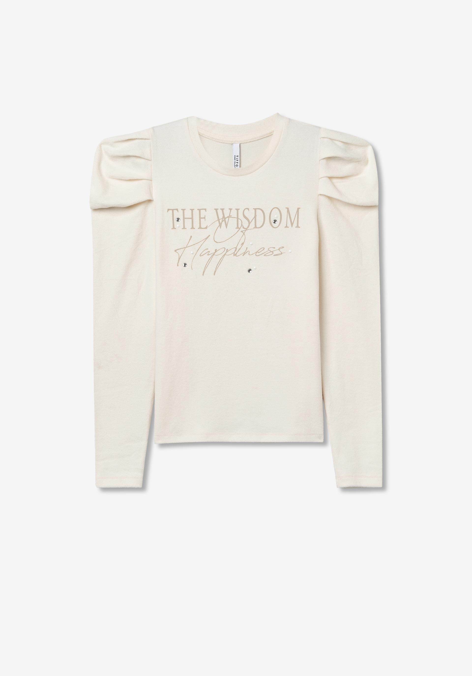 T-shirt Toque Suave com Mensagem