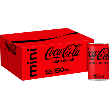 Coca-Cola Zero Sugar Mini 12 x 150 ml