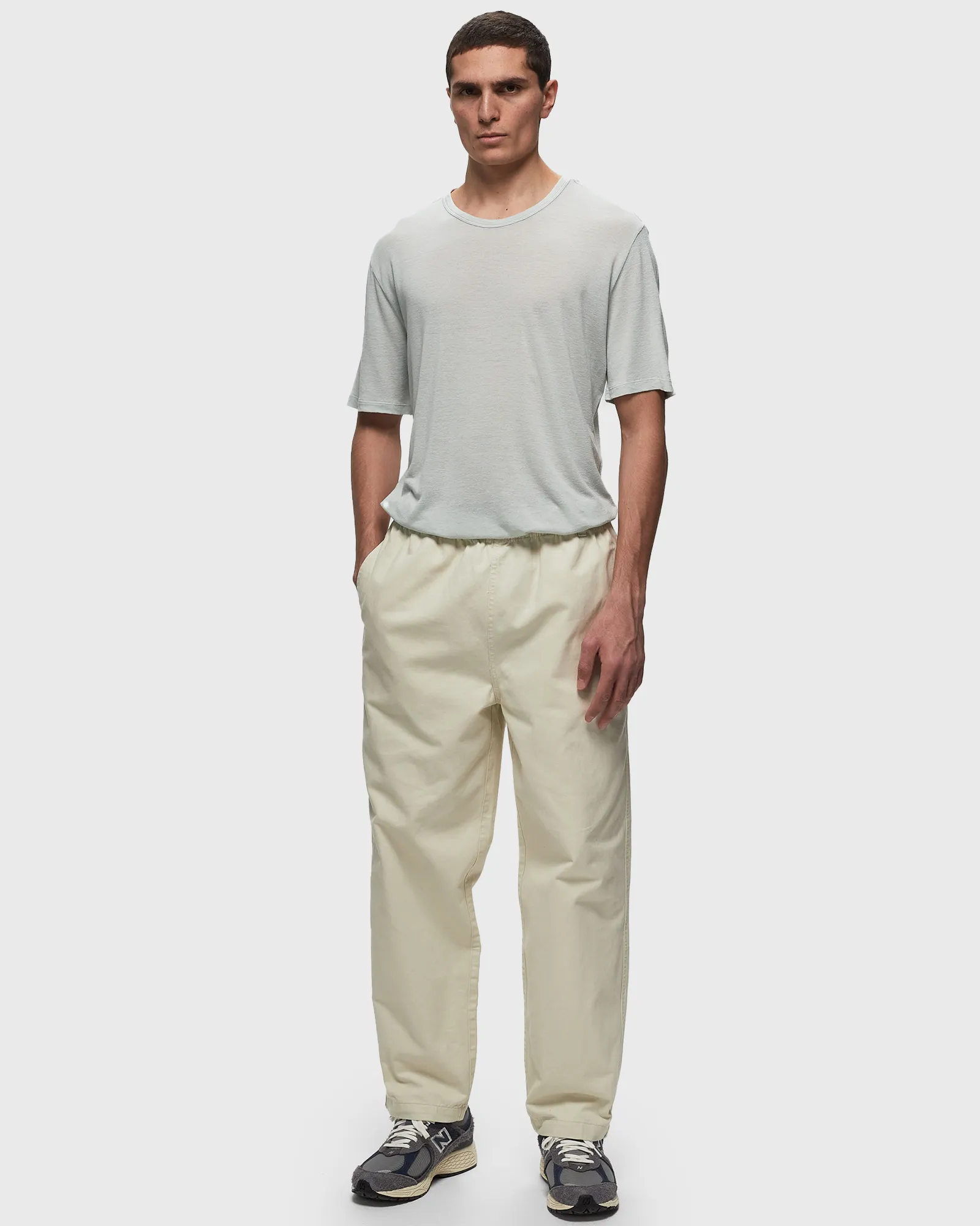 Officine Générale SS TEE GMT DYE TENCEL CAMISETA DE LINHO