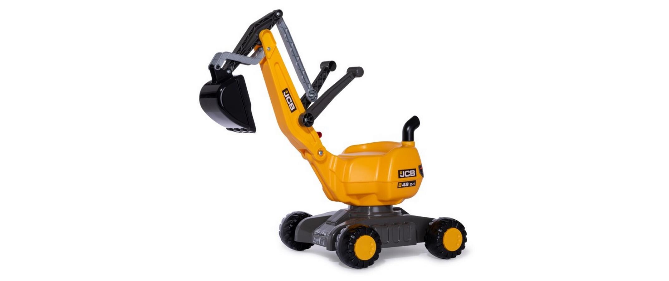 Digger JCBVoll funktionstüchtiger Kunststoff-Bagger