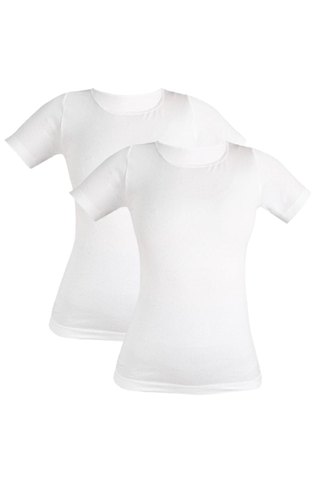 Soft basic Haily t-shirt 2 pak white
