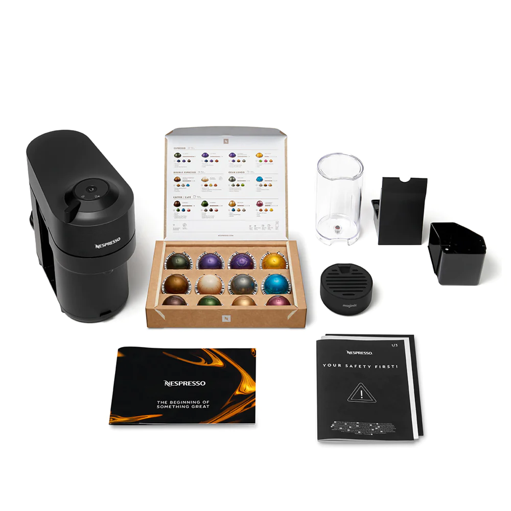 Cafetière à dosette Vertuo POP noire Magimix