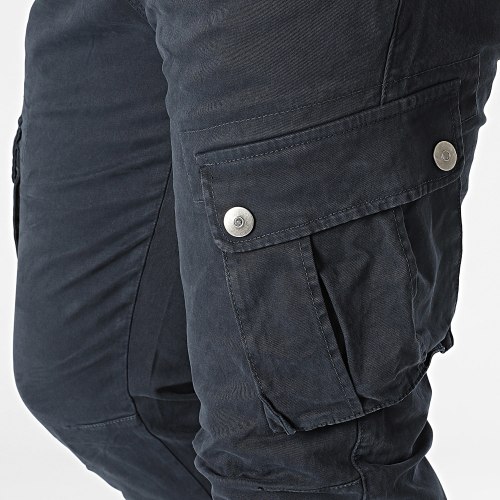 Pantalon Cargo Bleu Marine