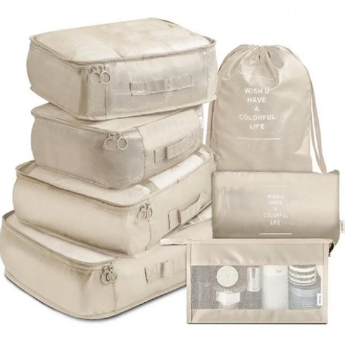 Universal Sacs rangement voyage - Blanc