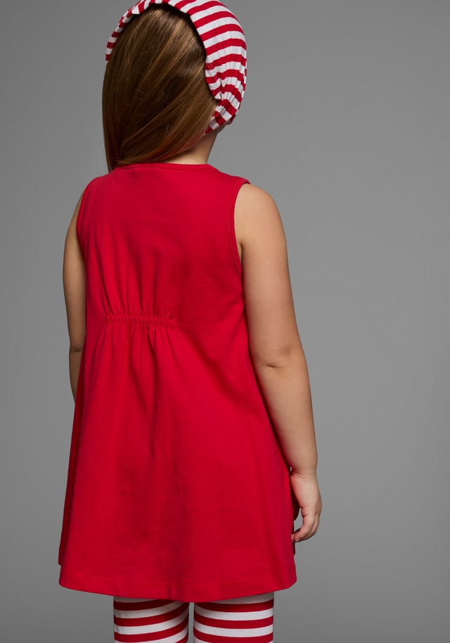 KIDSWORLD Kleid, Leggings & Haarband »3tlg. Set: Kleid, Capri und Haarband geringelt«, 3 Stk. Capri und Haarband maritim geringelt