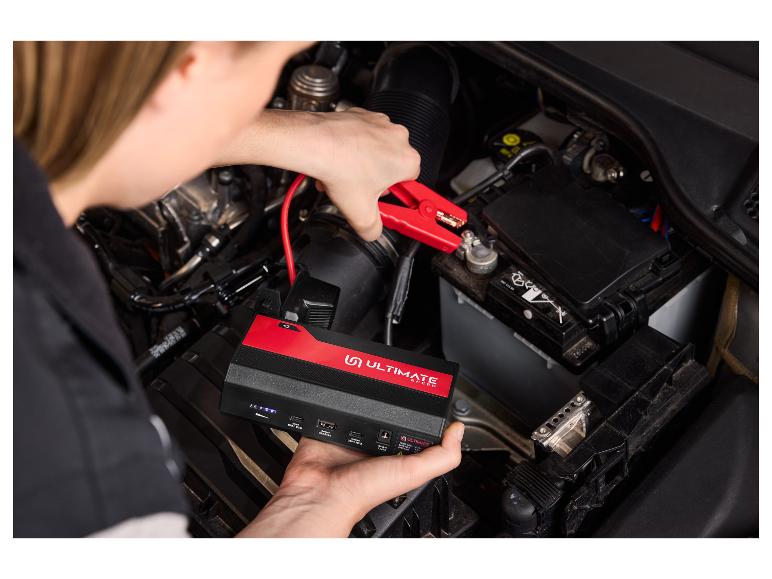 Jumpstarter auto met powerbank