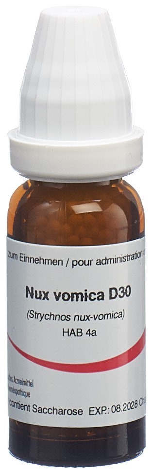 Omida Nux vomica Glob 30 D 14 g
