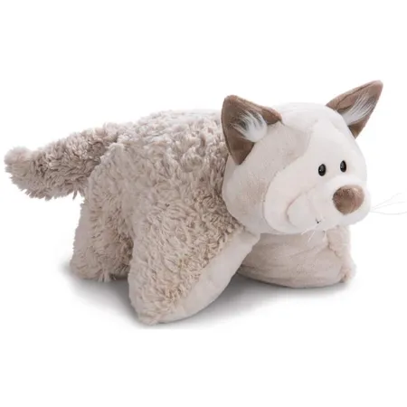 NICI Schneekatze Junge 40x30 cm Kissen