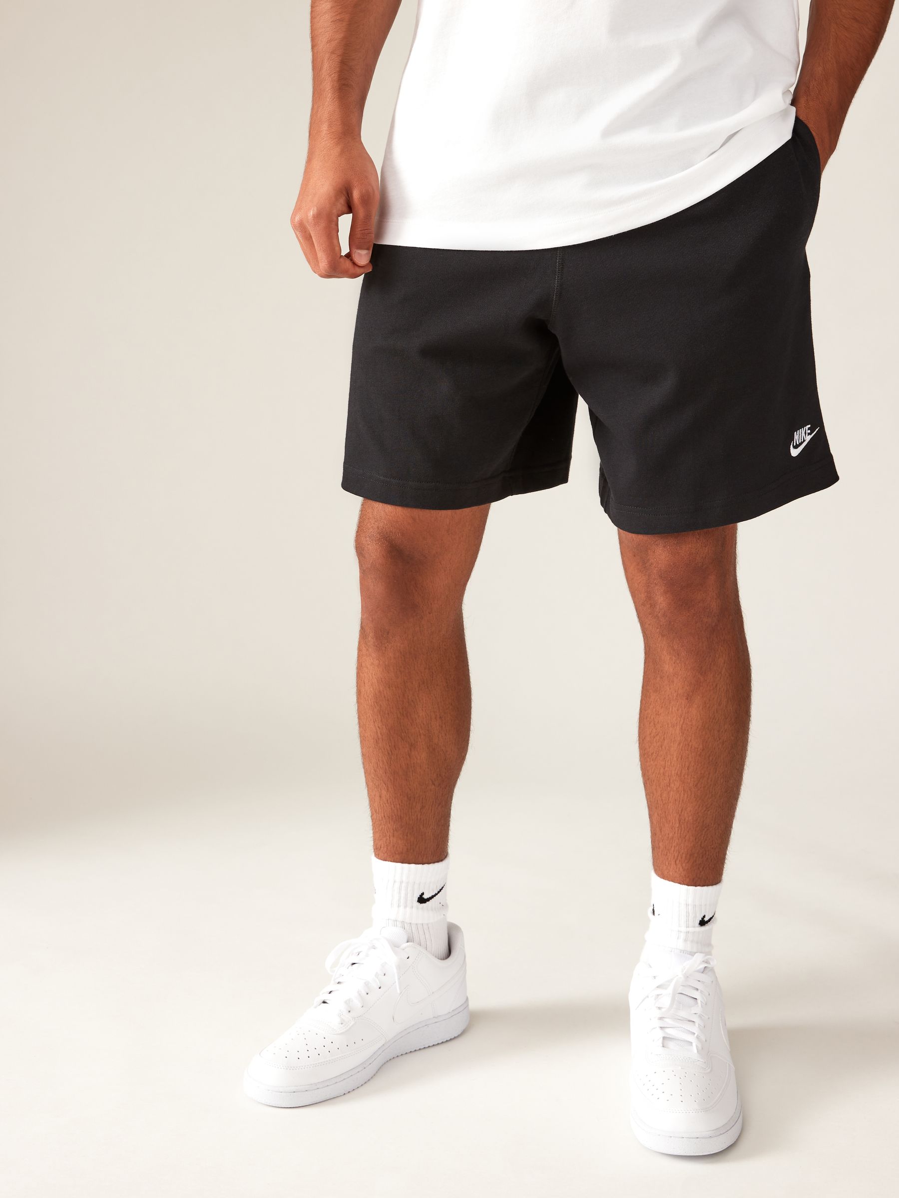 Zwart - Nike Club Knit shorts