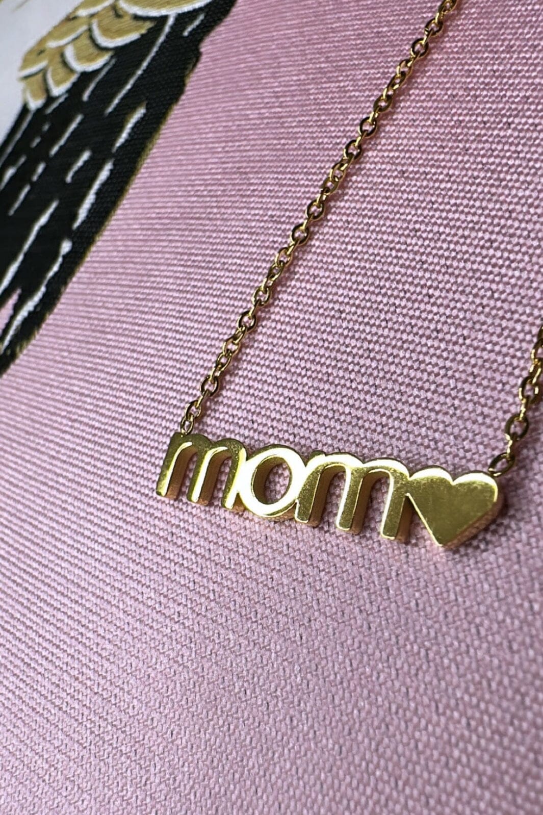 Mellow Moon Love Mom Necklace