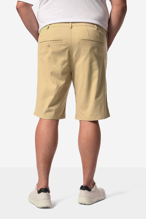 Boston Park Twill-Bermuda, Swingpocket, Travellerbund, Regular Fit, bis 72