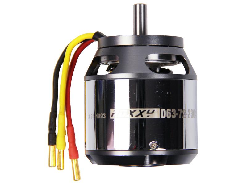 ROXXY Brushless Motor BL Outrunner D63-72-230 KV Air Brushless Aussenläufer Motor für Flugmodelle