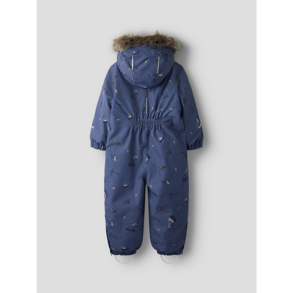 Køb Name It Vintage Indigo Work Nmmsnow10 Dragt Aop Fo Noos