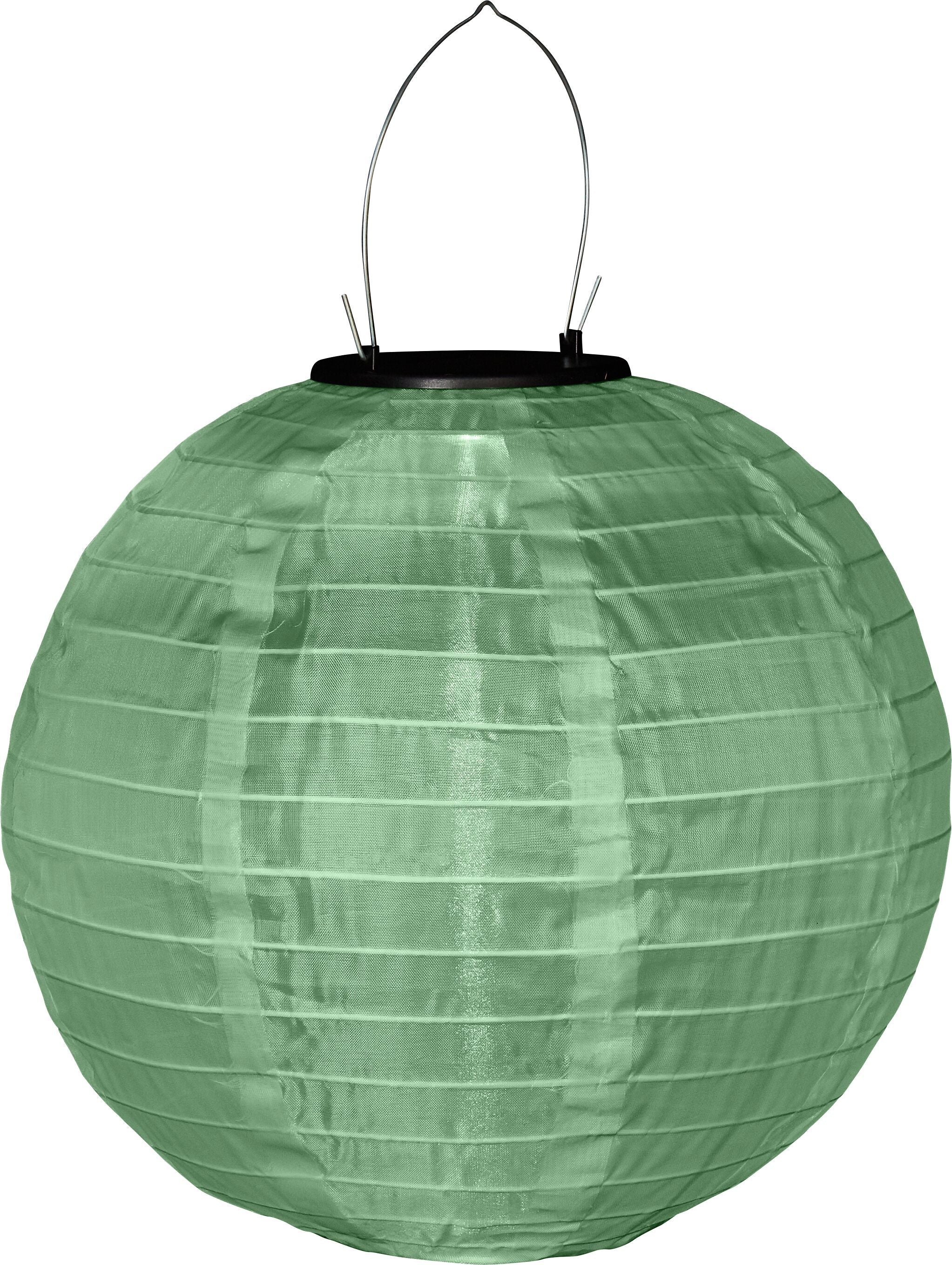 LILLY Solar Lampion - Dunkelgrün / D: 25.0 cm