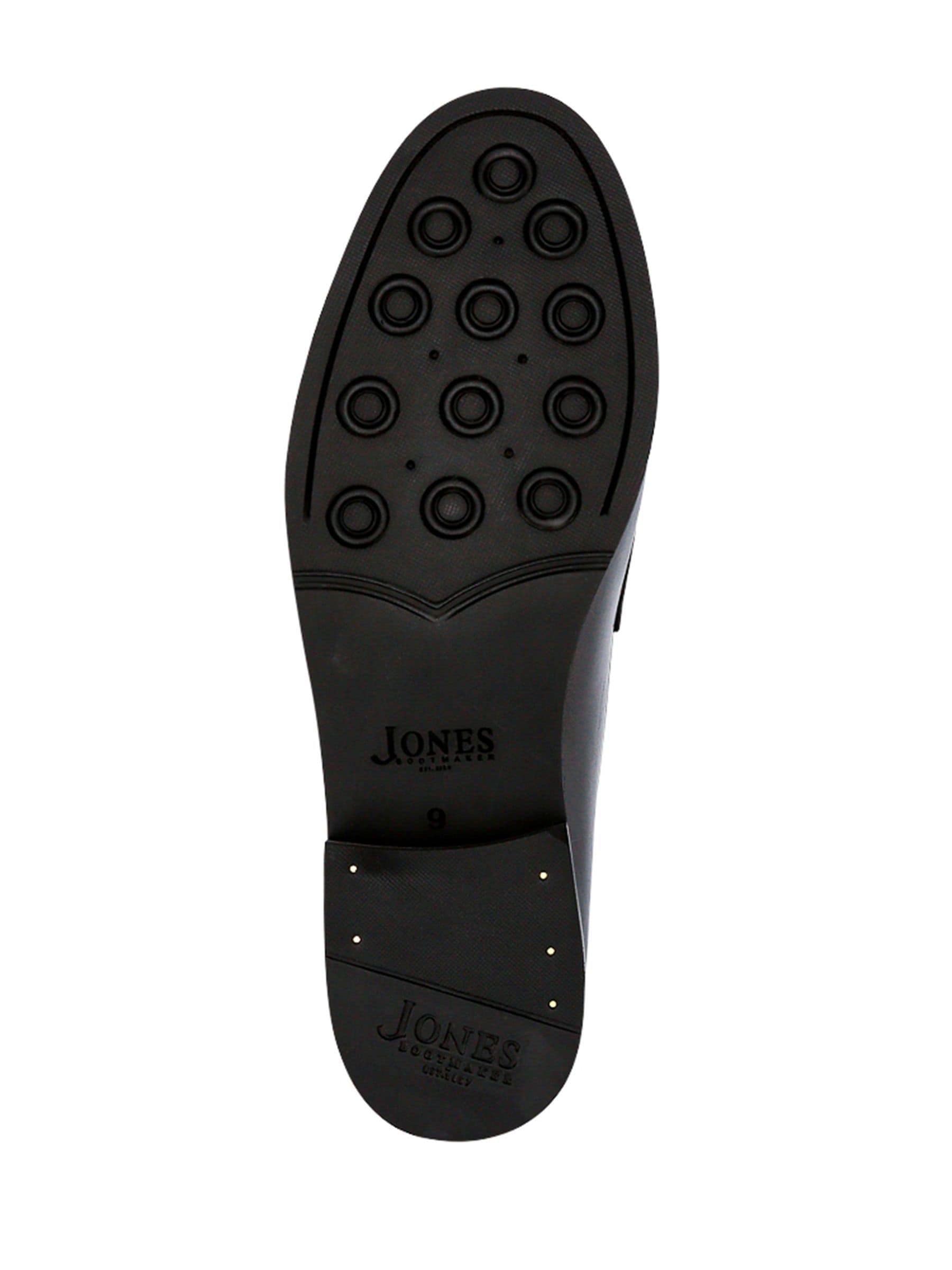 Zwart - Jones Bootmaker Quennell Leather Penny Loafers