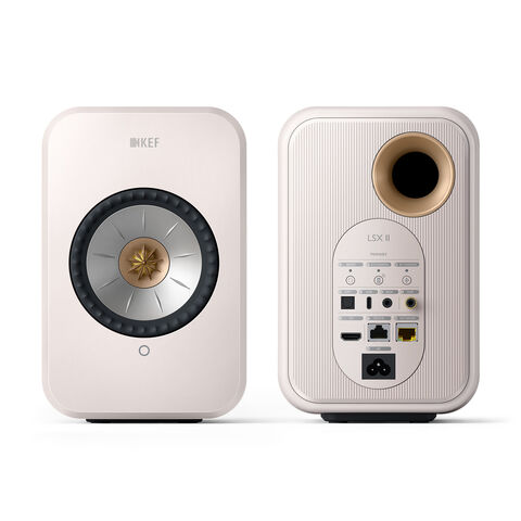 KEF LSX II – supercompacte draadloze hifi-luidspreker Wit