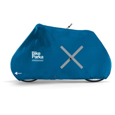 Fahrradschutz Bike Parka, Blau