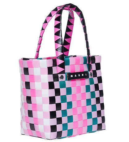 Marni H?ndtaske - Rosa/Multifarvet