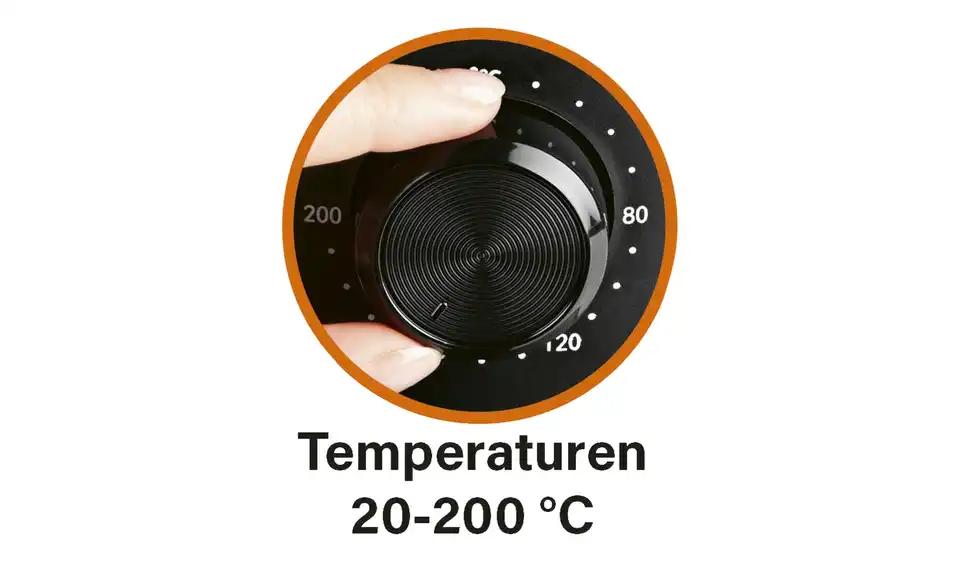 GourmetMaxx Heißluft-Fritteuse 14256