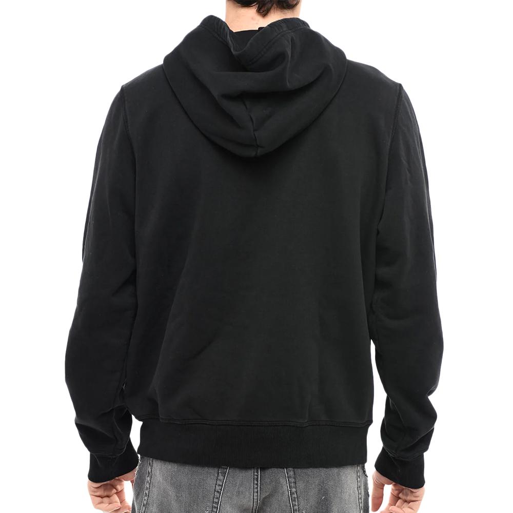 Diesel Sweat Noir/Rouge Homme Diesel Felpa
